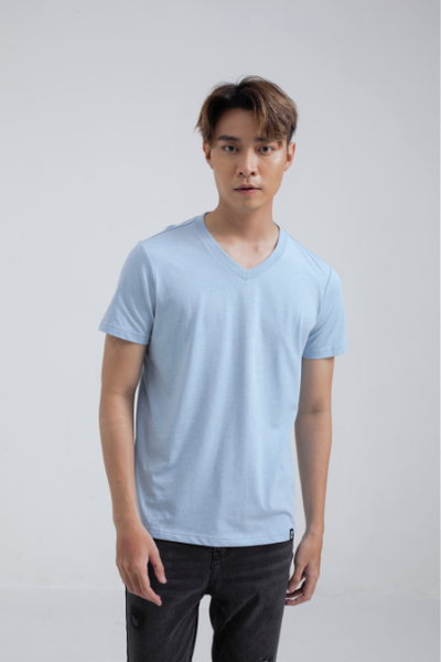 Áo Thun Nam Basic Cổ Tim MTS 1131