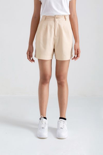 Quần Short Nữ Linen Xẻ Lai WSR 2014