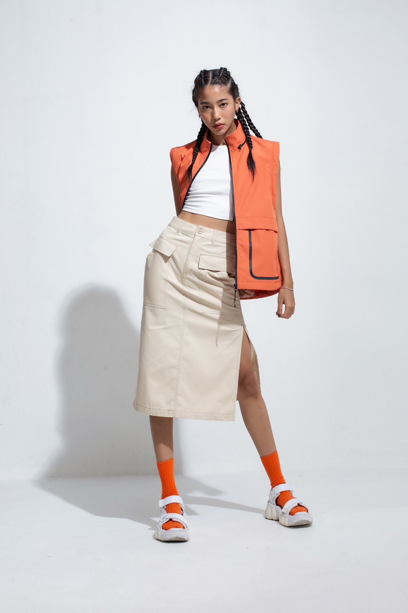 Áo Khoác Trượt Nước Nữ 12in1 Transform Jacket WOP 2020 - MIX