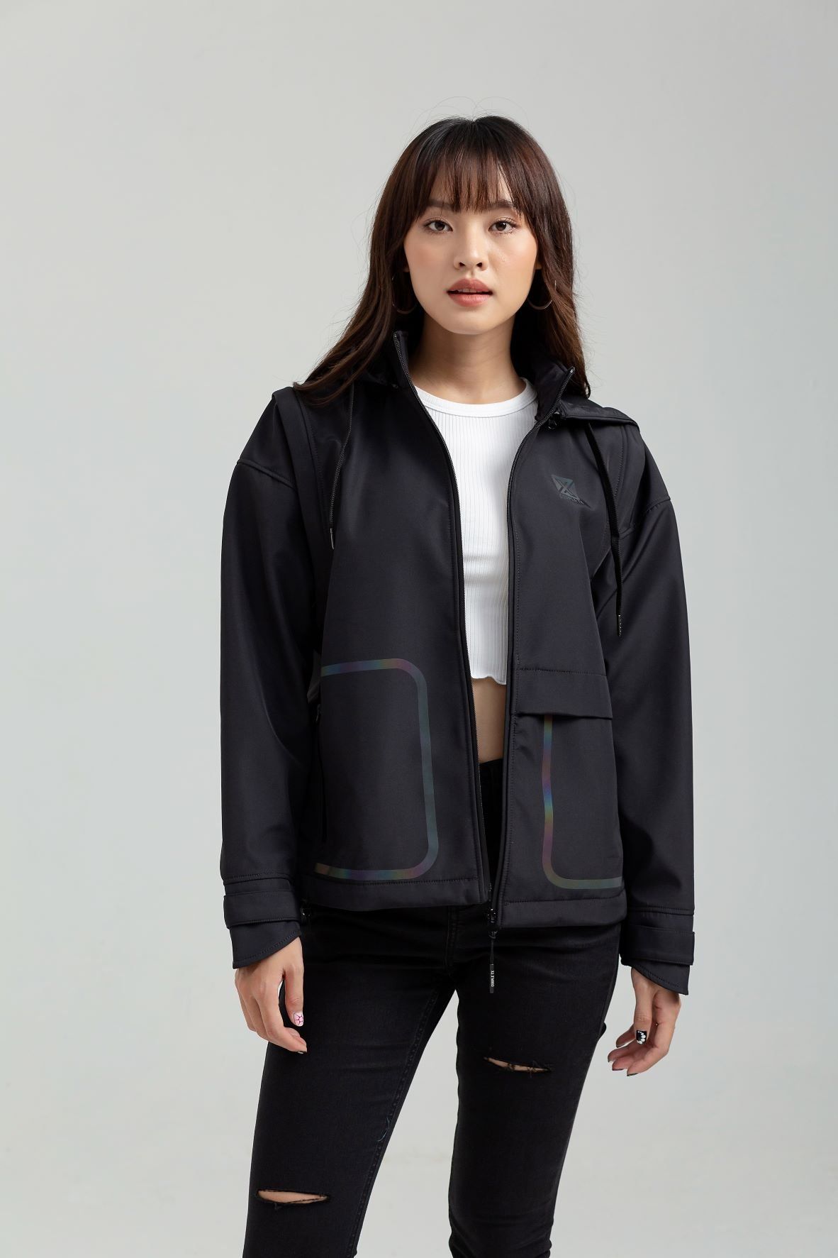 Áo Khoác Trượt Nước Nữ 12in1 Transform Jacket WOP 2020 -