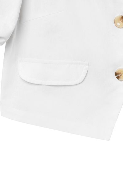 Áo kiểu Nữ Croptop Tay Phồng WBL 2014