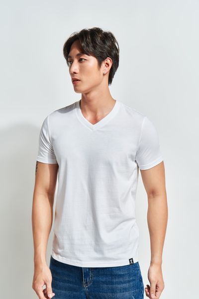 Áo Thun Nam Basic Cổ Tim MTS 1131