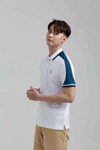 Áo Polo Regular Fit Rã Vai Phối Màu MPO 1019