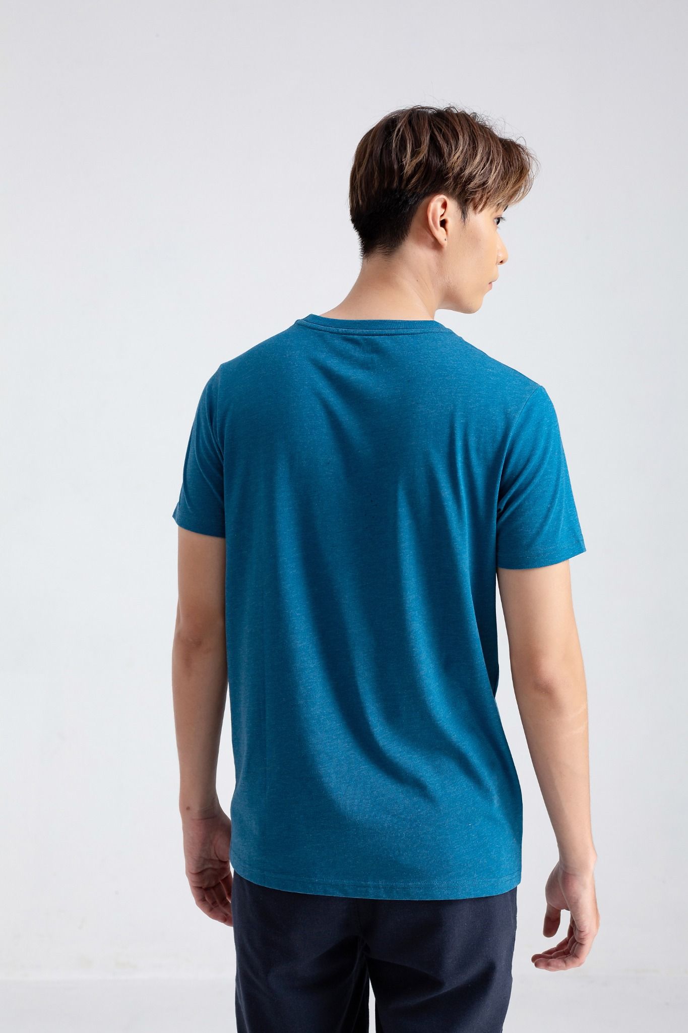 Áo Thun Nam Slim Fit Basic Cổ Tròn MTS 1132 -