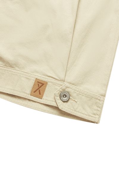 Áo Khoác Oversize Kaki Xớ Chéo Diễu Nẹp MOF 1004