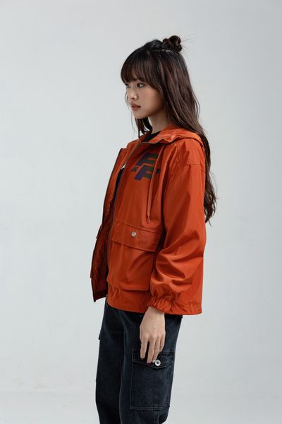 Áo Khoác Dù Nữ Relax Fit In Logo Fast&Fourious WOP 2026