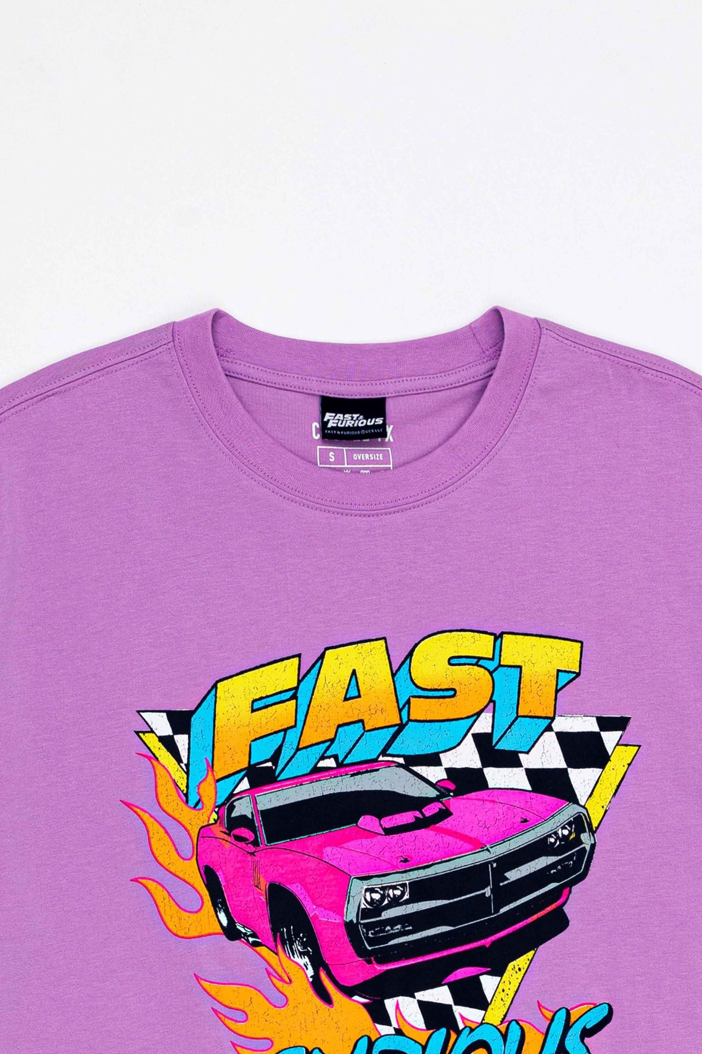 Áo Thun Trẻ Em Fast & Furious In Graphics Hiệu Ứng Nứt KTS 3180 -