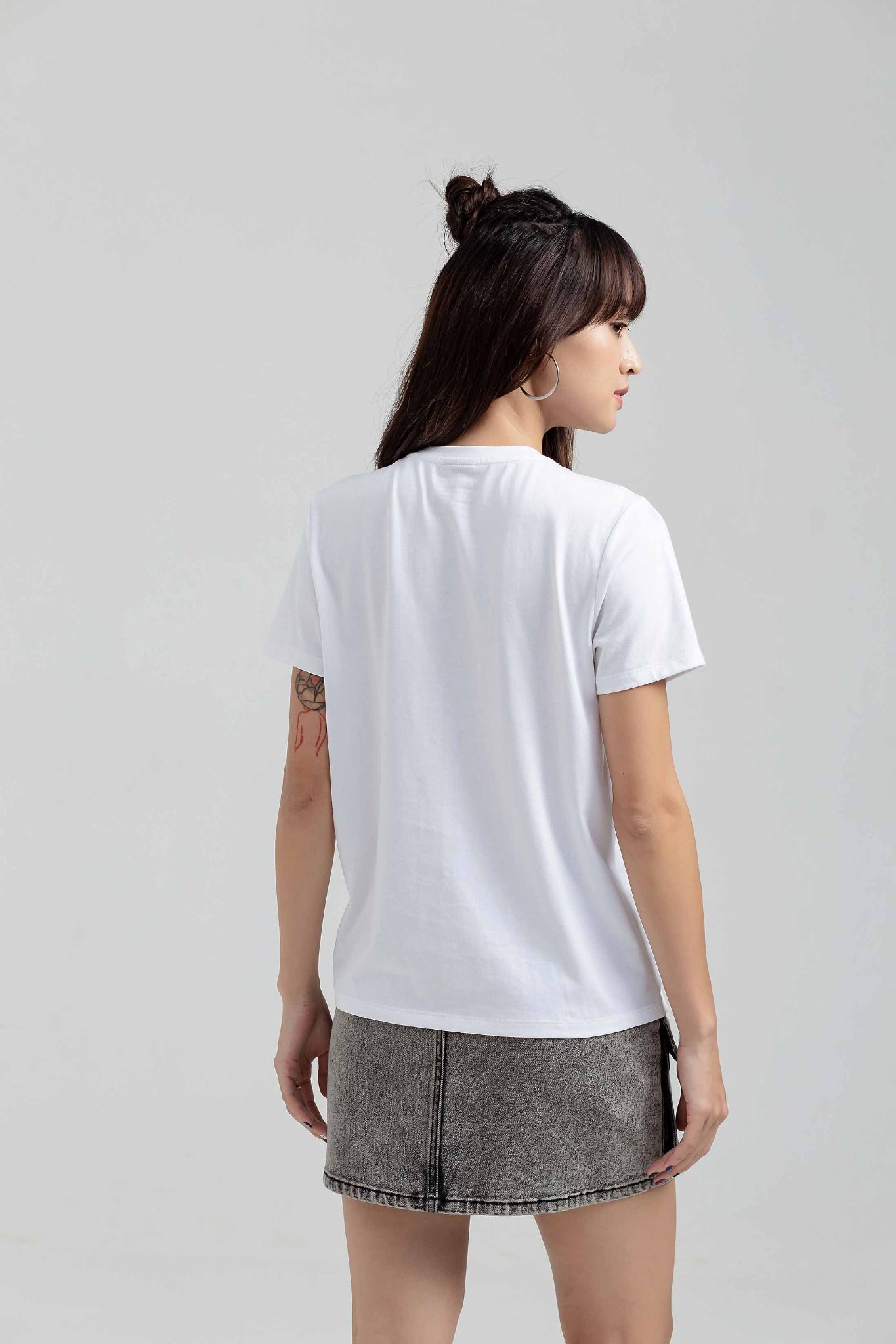 Áo Thun Nữ Regular Fit In Logo Fast & Furious WTS 2182 -