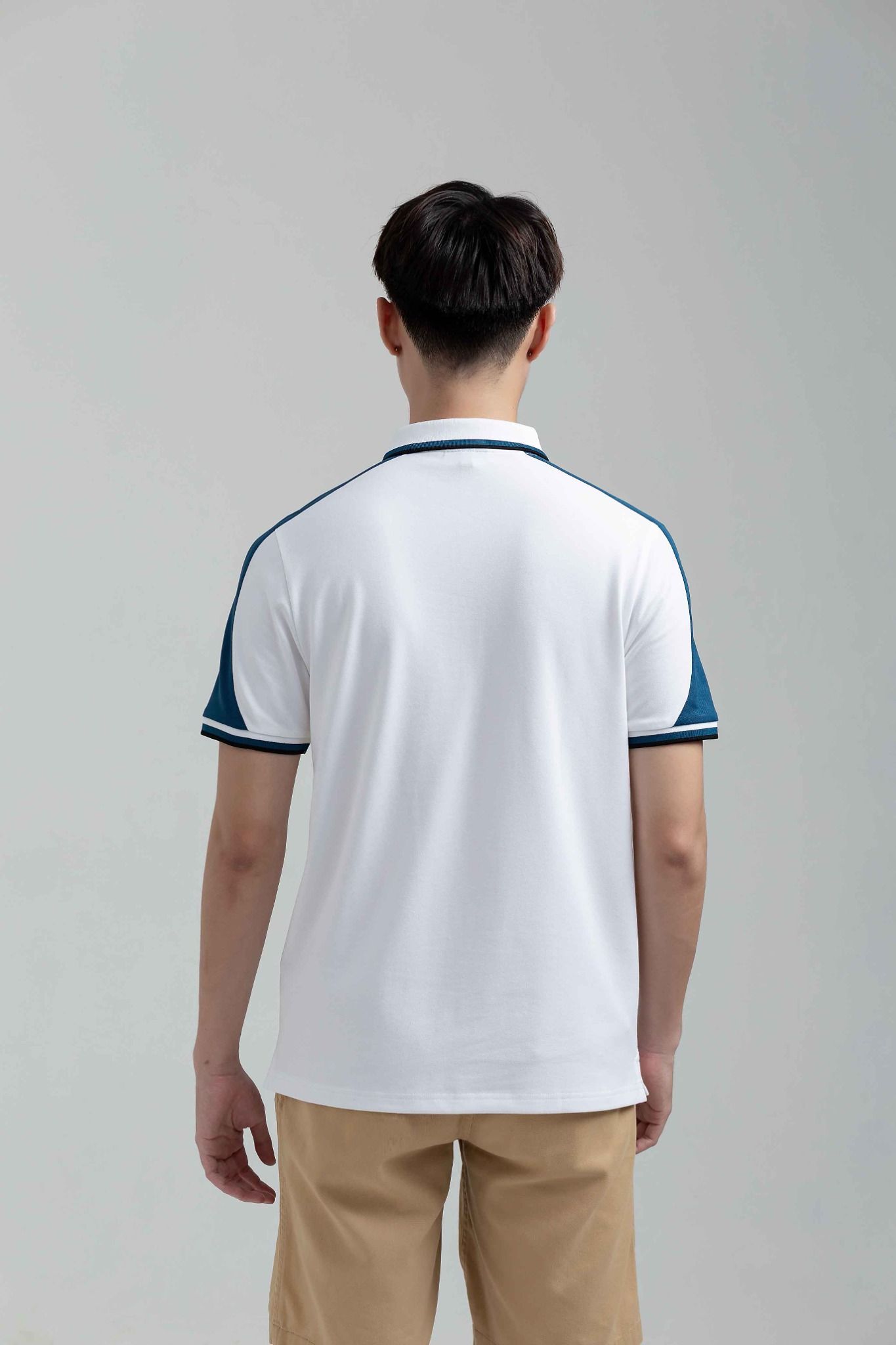 Áo Polo Regular Fit Rã Vai Phối Màu MPO 1019 -