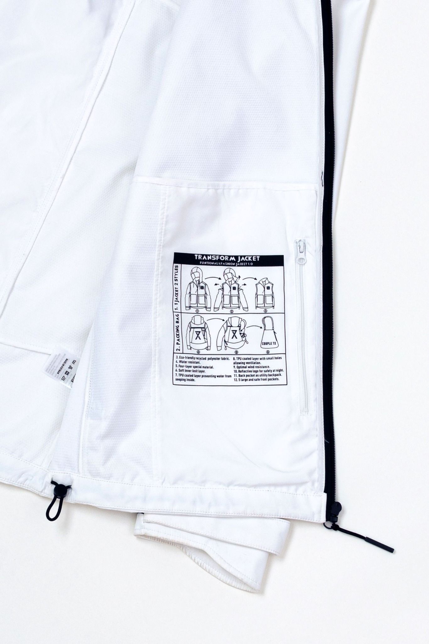 Áo Khoác Trượt Nước Nữ 12in1 Transform Jacket WOP 2020 -