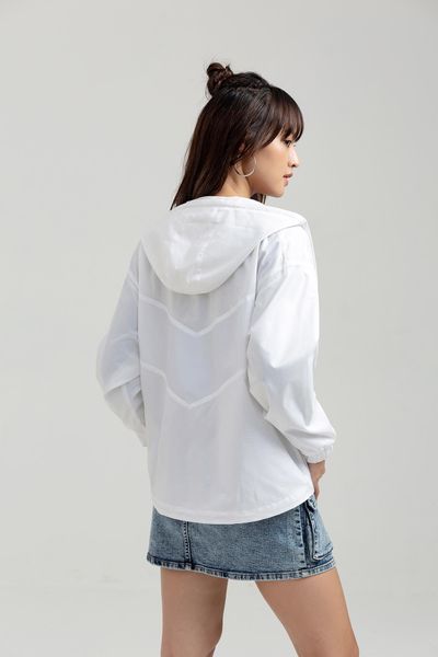 Áo Khoác Dù Nữ Relax Fit Dệt Lỗ Thoáng Khí WOP 2022