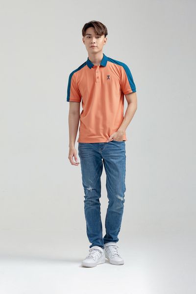 Áo Polo Nam Regular Fit Rã Vai Phối Màu MPO 1018