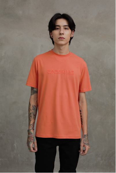 Áo thun Nam Thêu Typo Paradise MTS 1139