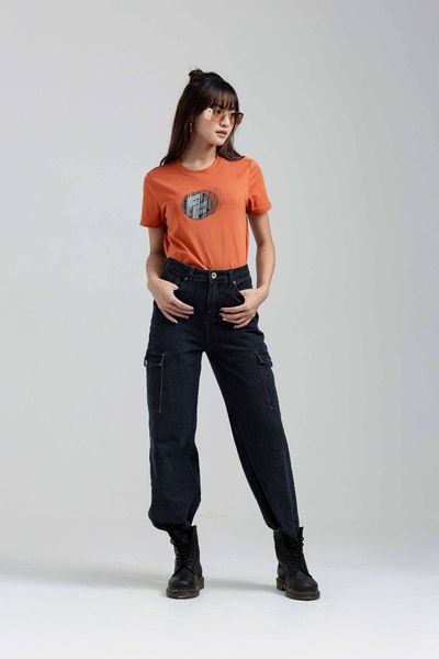 Áo Thun Nữ Regular Fit In Logo Fast & Furious WTS 2182