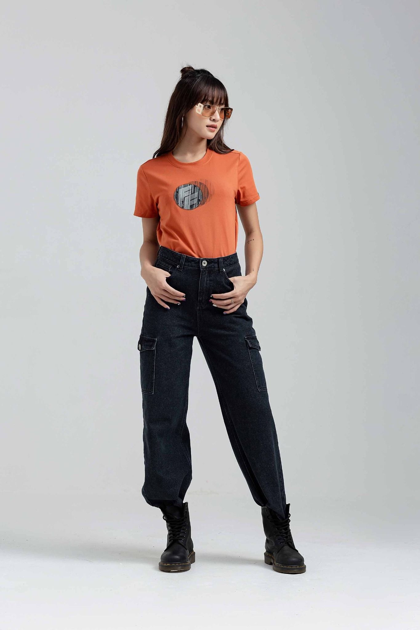 Áo Thun Nữ Regular Fit In Logo Fast & Furious WTS 2182 -