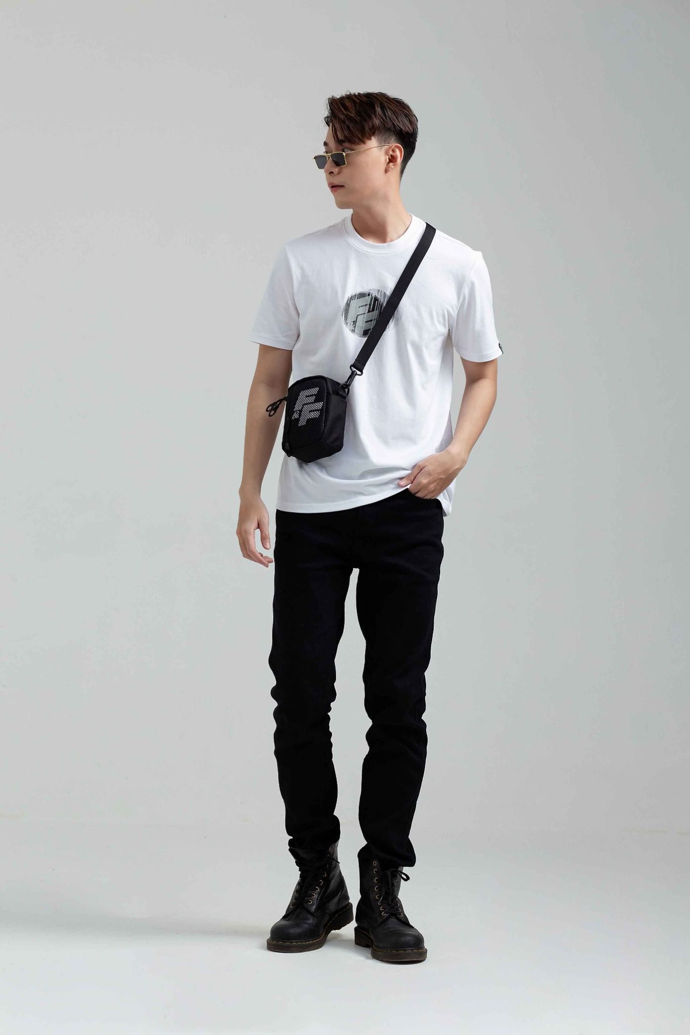 Áo Thun Nam Regular Fit In Logo Fast & Furious MTS 1182 -