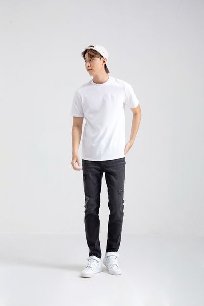Áo Thun Unisex Thêu Logo MTS 1166