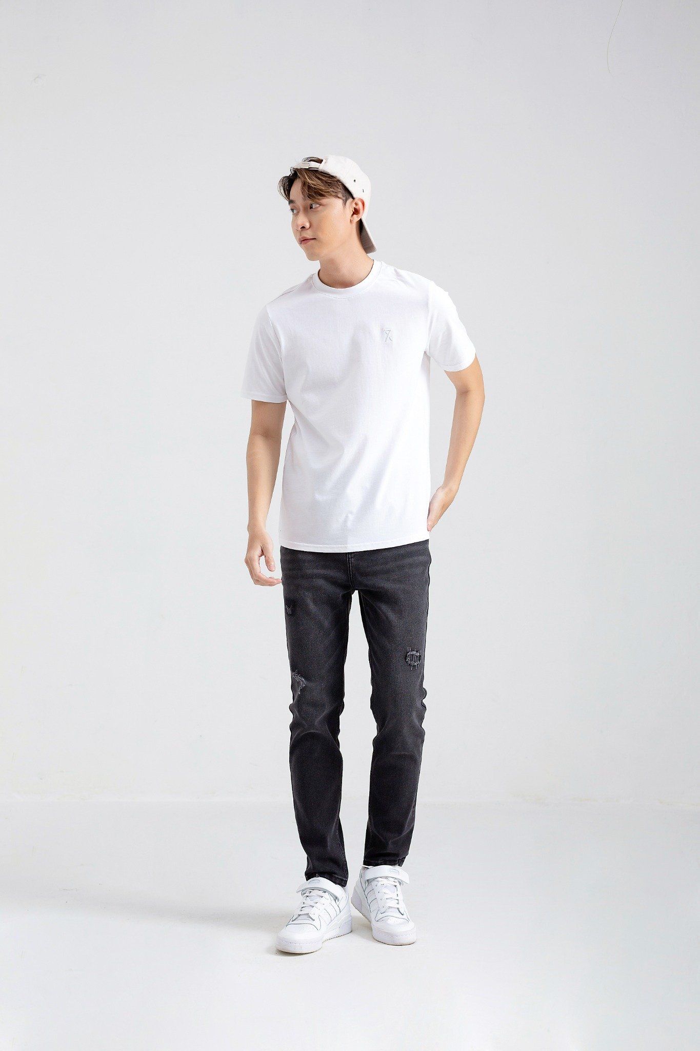 Áo Thun Unisex Thêu Logo MTS 1166 -