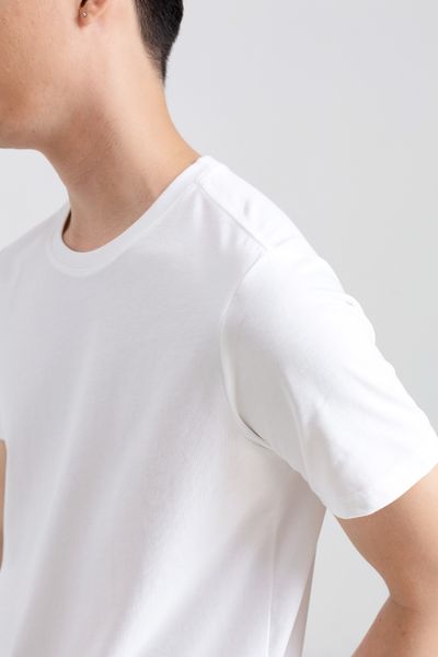 Áo Thun Nam Slim Fit Basic Cổ Tròn MTS 1132