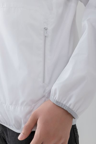 Áo Khoác Dù Nam Basic Phối Dây Kéo Màu MOP 1021