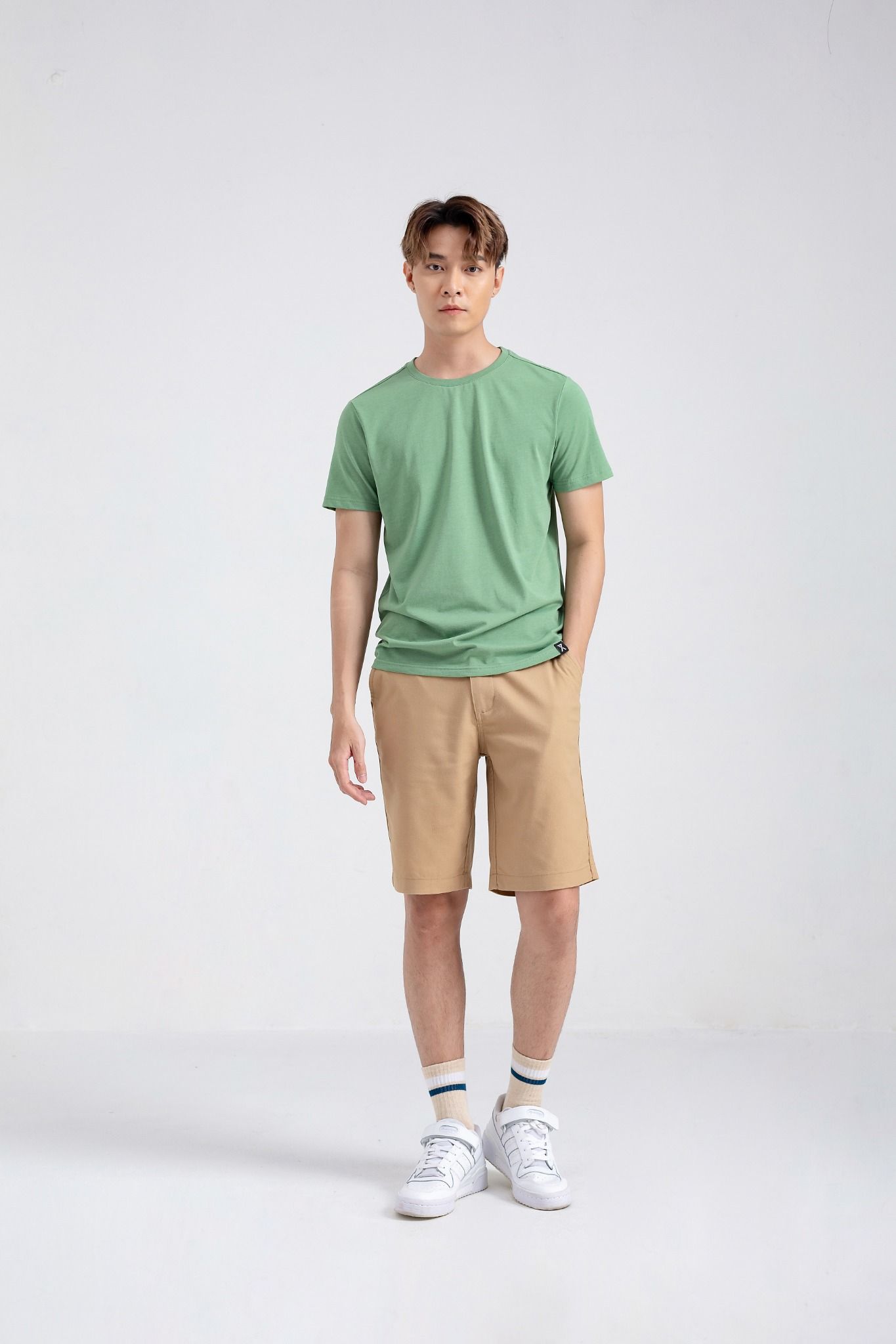 Áo Thun Nam Slim Fit Basic Cổ Tròn MTS 1132 -