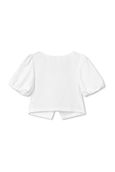 Áo kiểu Nữ Croptop Tay Phồng WBL 2014