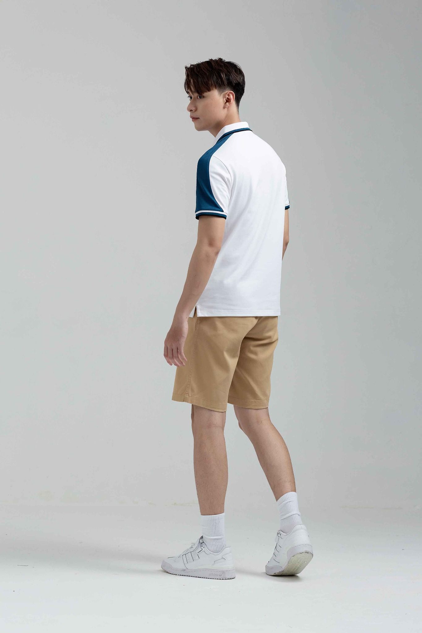 Áo Polo Regular Fit Rã Vai Phối Màu MPO 1019 -