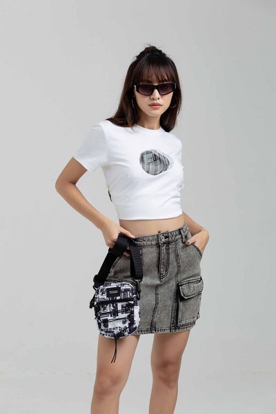 Áo Thun Nữ Regular Fit In Logo Fast & Furious WTS 2182