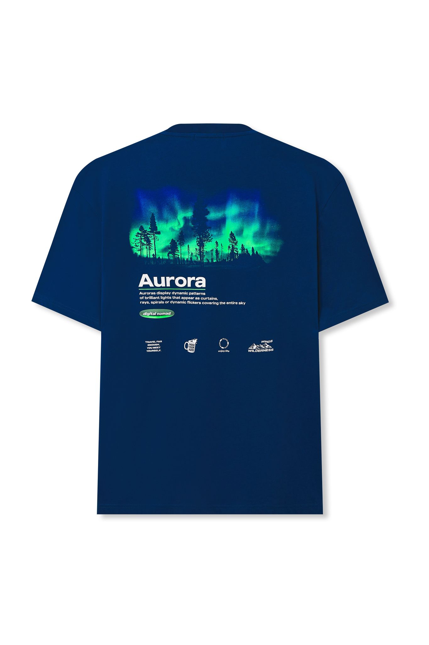 Áo Thun Nam Relax Fit In Graphic Aurora MTS 1178 -