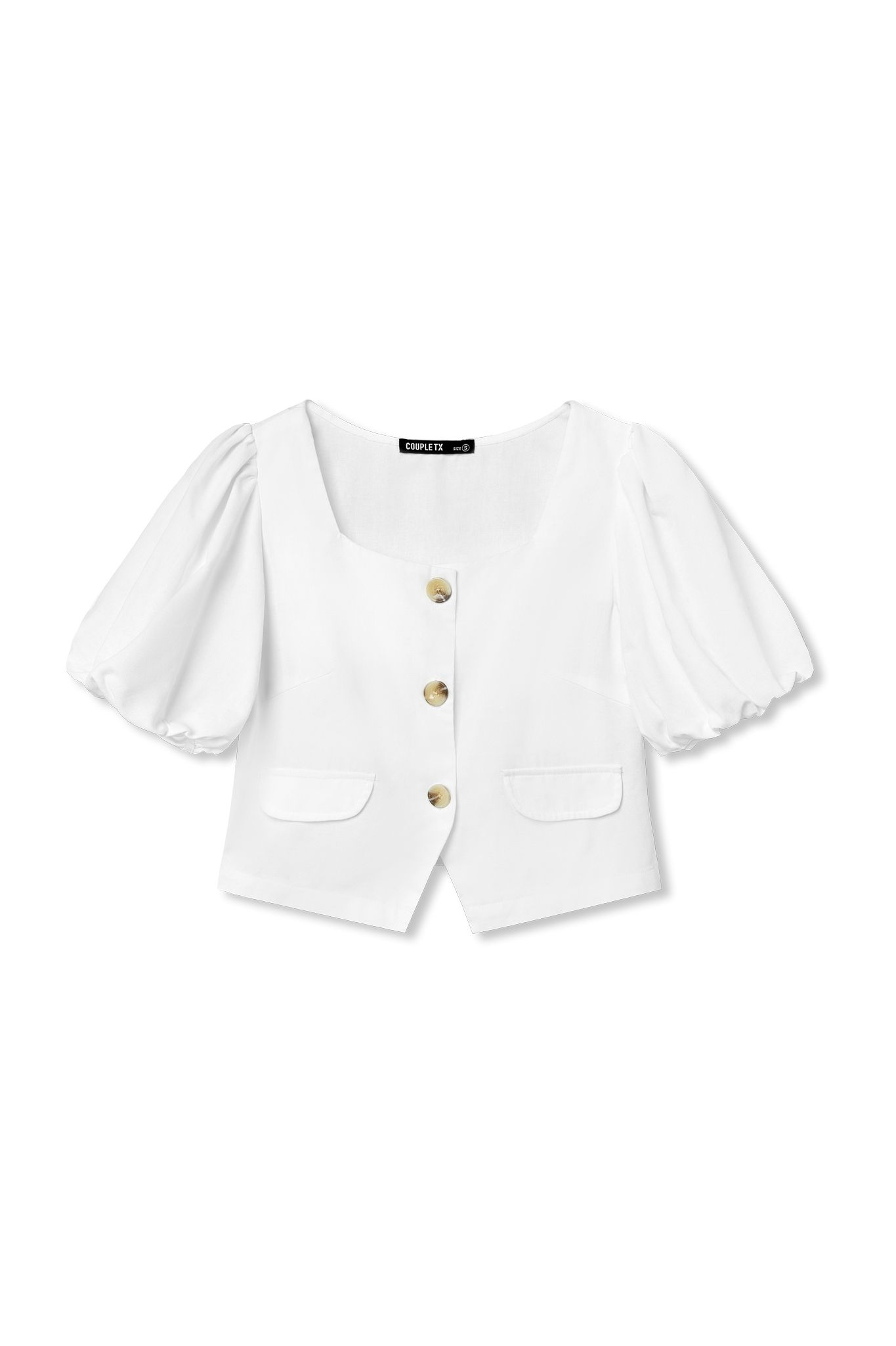 Áo kiểu Nữ Croptop Tay Phồng WBL 2014 -