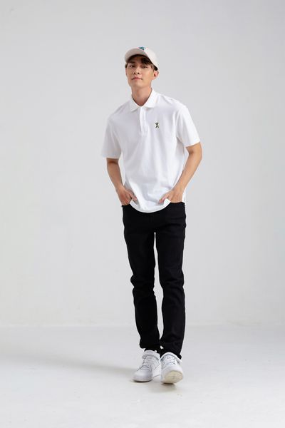 Áo Polo Nam Relax Fit In Typo Serial Chiller MPO 1015