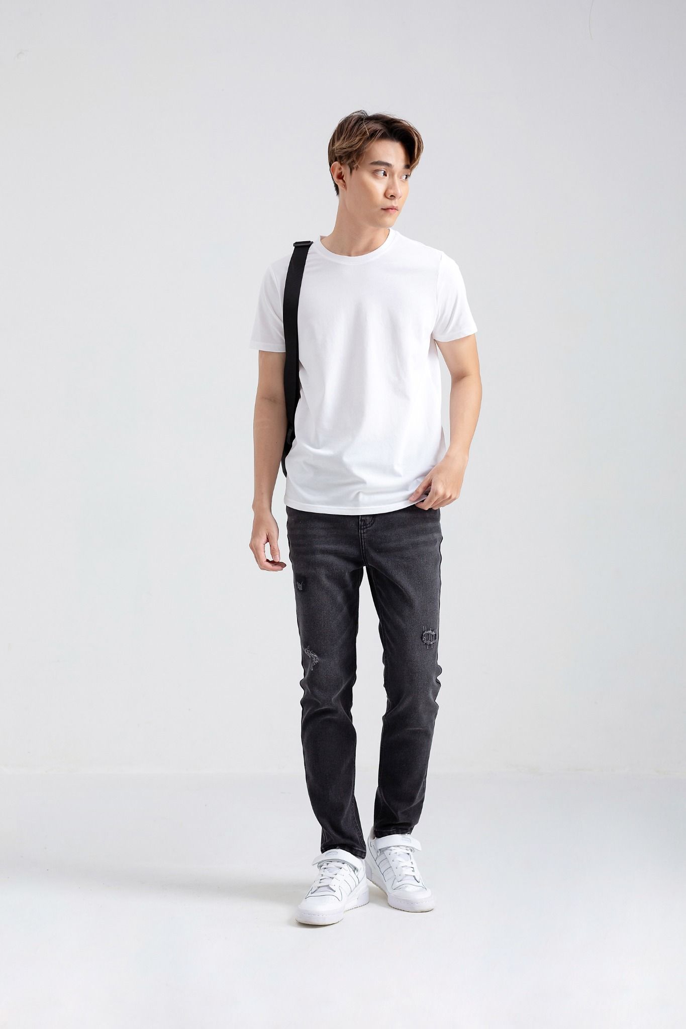 Áo Thun Nam Slim Fit Basic Cổ Tròn MTS 1132 -