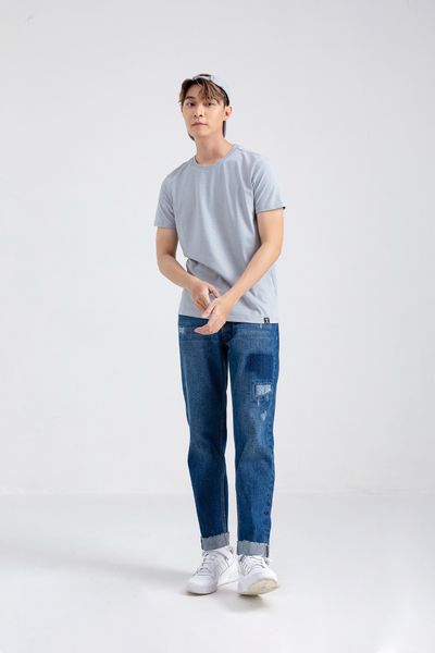 Áo Thun Nam Slim Fit Basic Cổ Tròn MTS 1132