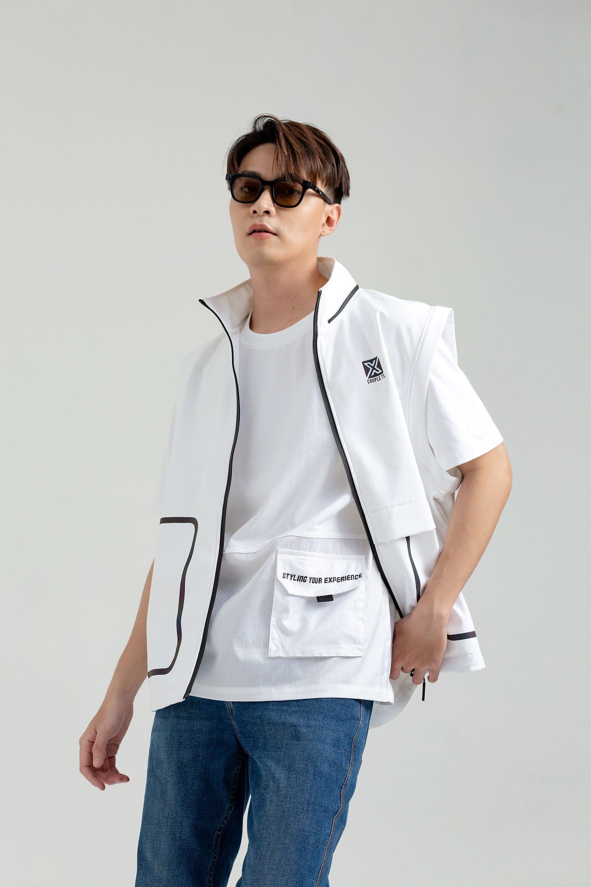 Áo Khoác Trượt Nước Nam 12in1 Transform Jacket MOP 1020 -