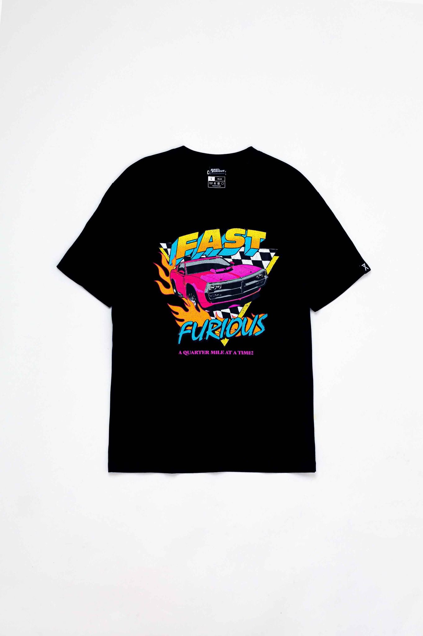 Áo Thun Trẻ Em Fast & Furious In Graphics Hiệu Ứng Nứt KTS 3180 -