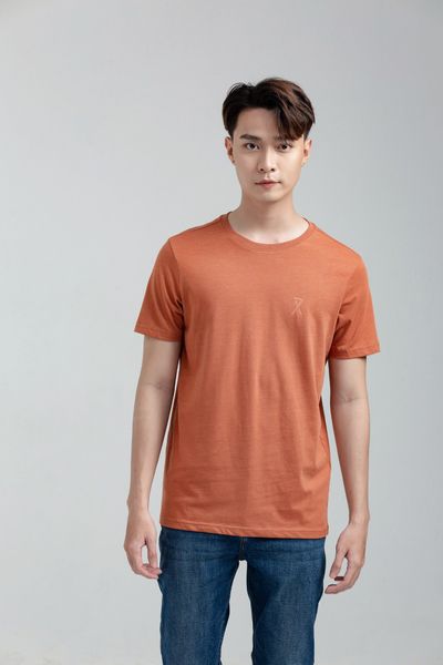 Áo Thun Slim Fit Cổ Tròn In Logo X MTS 1168