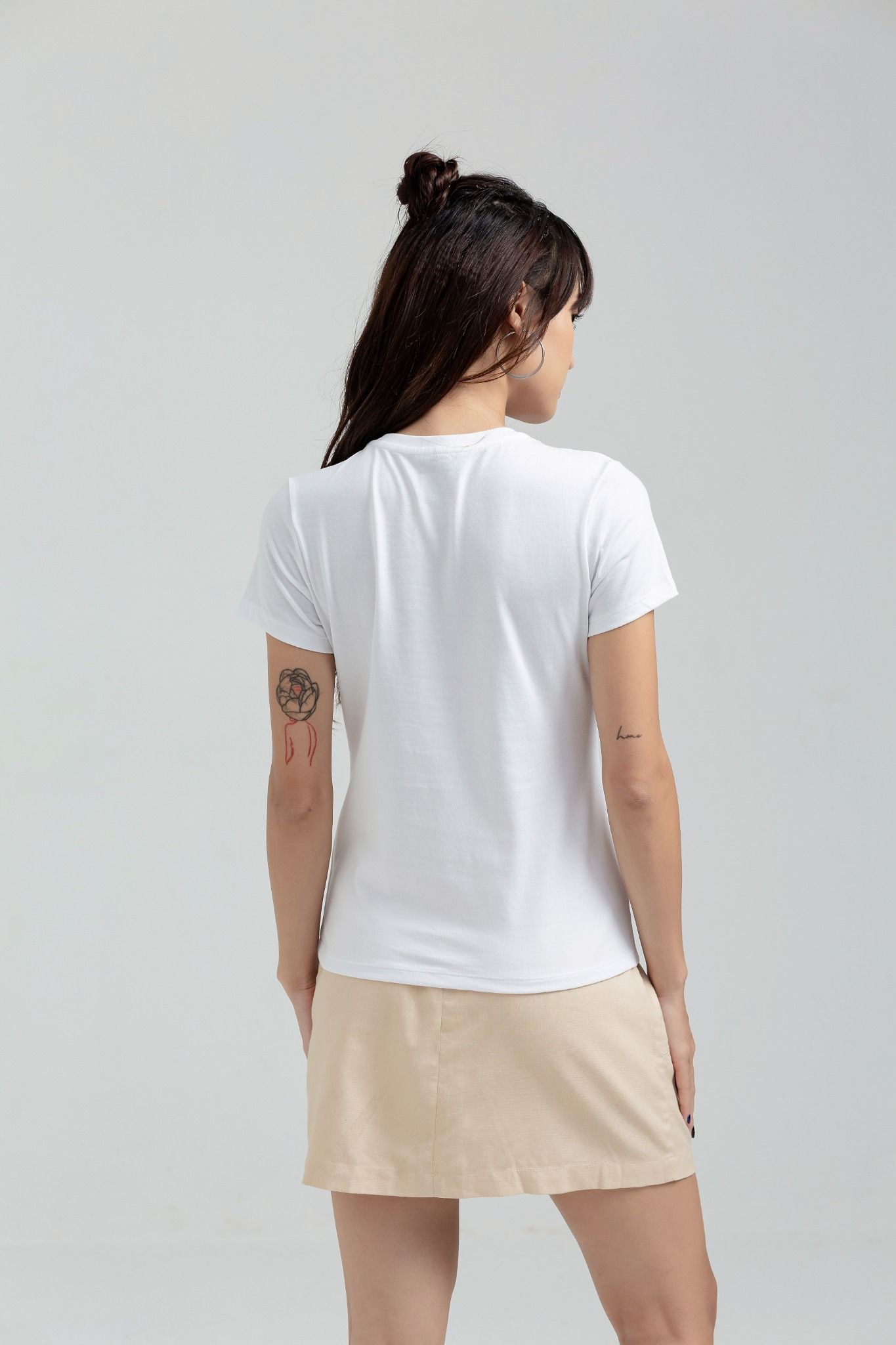 Áo Thun Slim Fit Cổ Tròn In Logo X WTS 2175 -