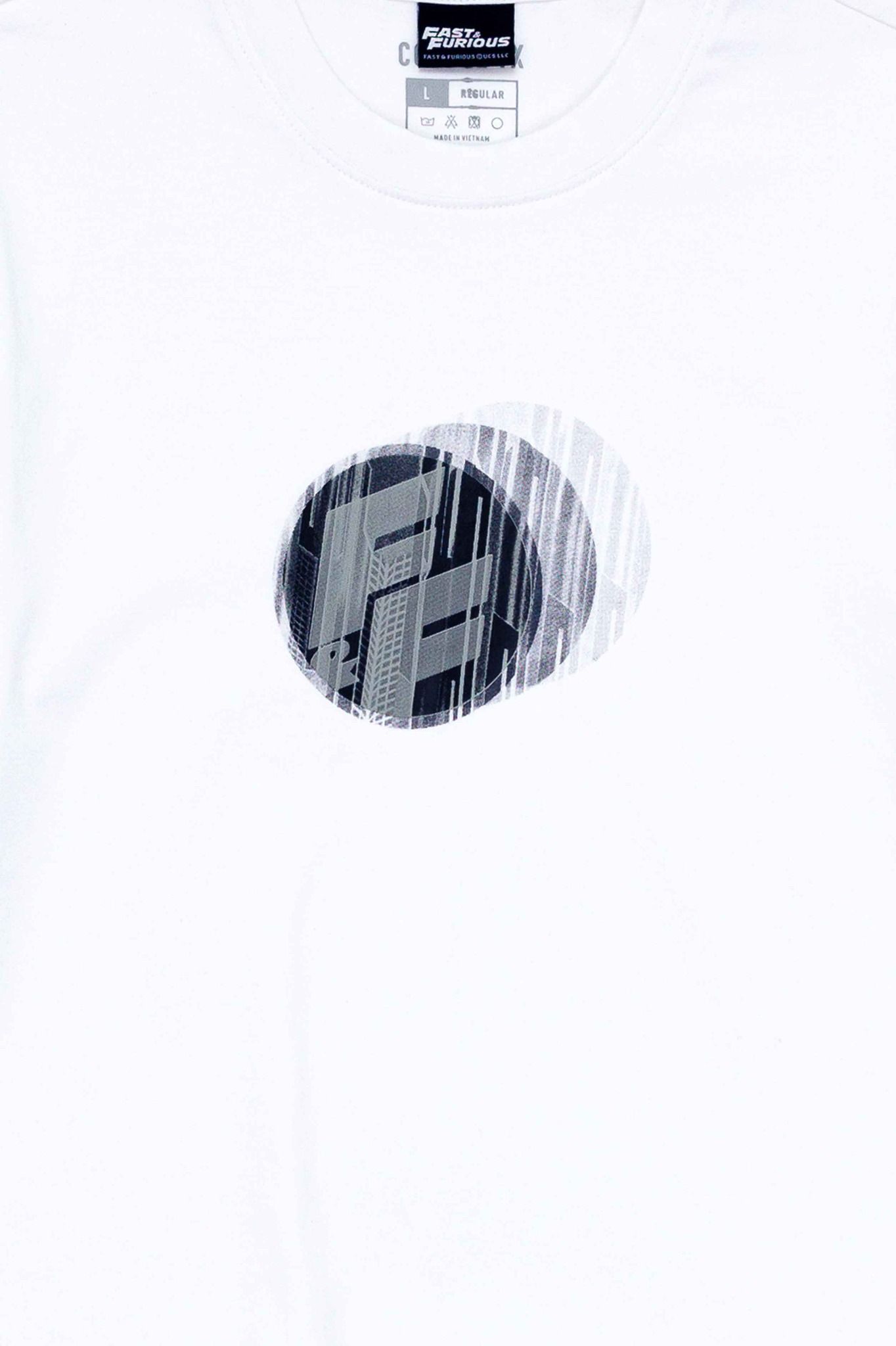 Áo Thun Nữ Regular Fit In Logo Fast & Furious WTS 2182 -
