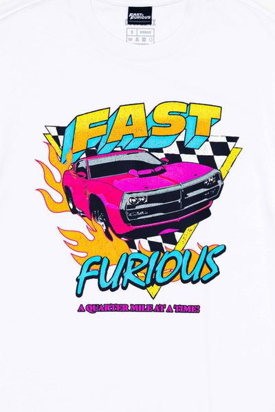 Áo Thun Trẻ Em Fast & Furious In Graphics Hiệu Ứng Nứt KTS 3180