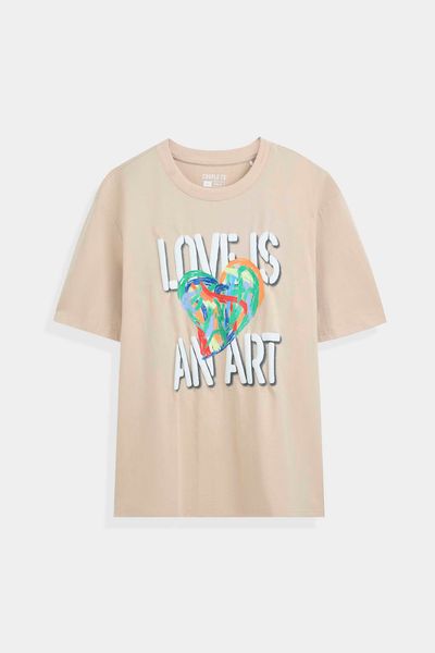 Áo Thun Nam Relax In Graphics Love Is An Art MTS 1239