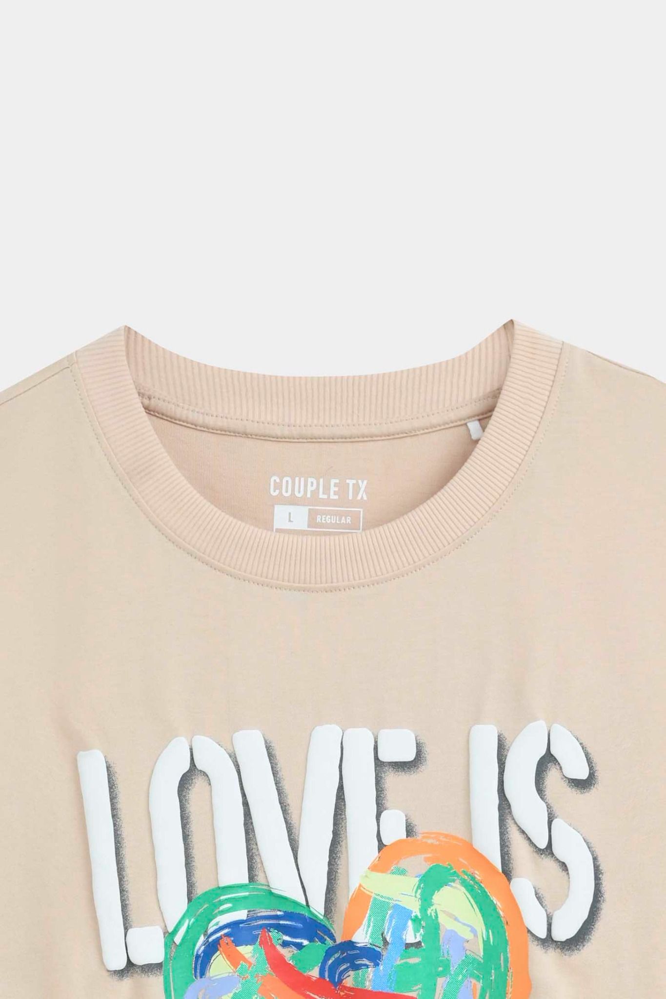 Áo Thun Nam Relax In Graphics Love Is An Art MTS 1239 -