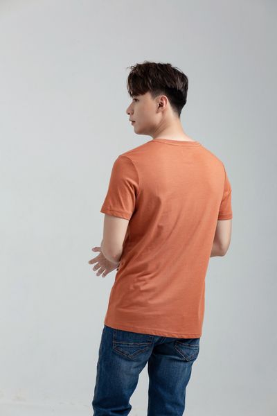 Áo Thun Slim Fit Cổ Tròn In Logo X MTS 1168