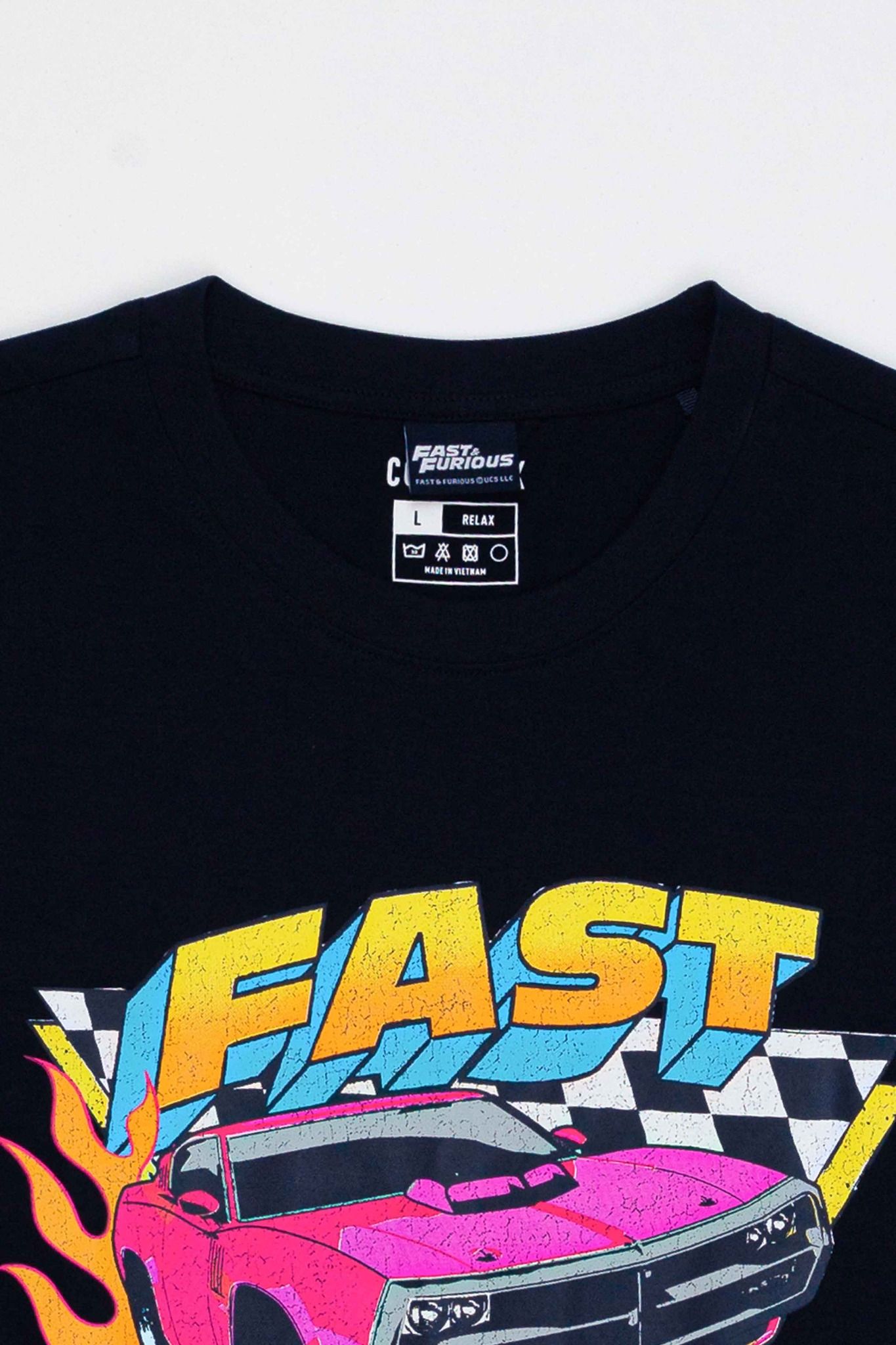 Áo Thun Trẻ Em Fast & Furious In Graphics Hiệu Ứng Nứt KTS 3180 -