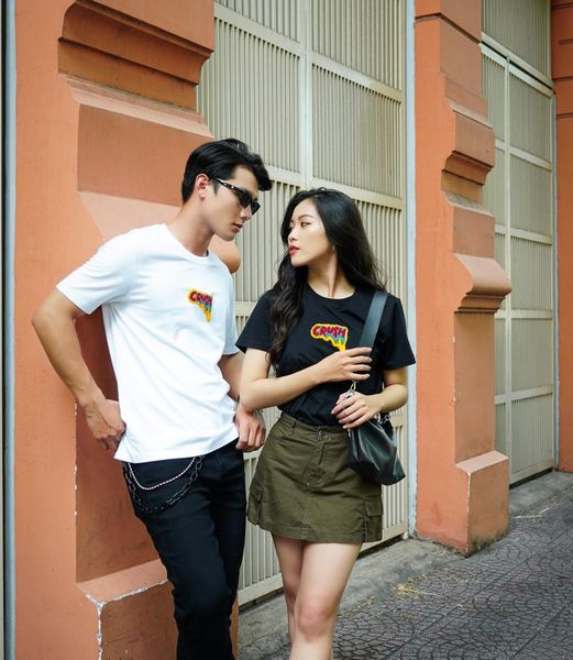 Áo Thun Nam Regular Thêu Xù Crush MTS 1240