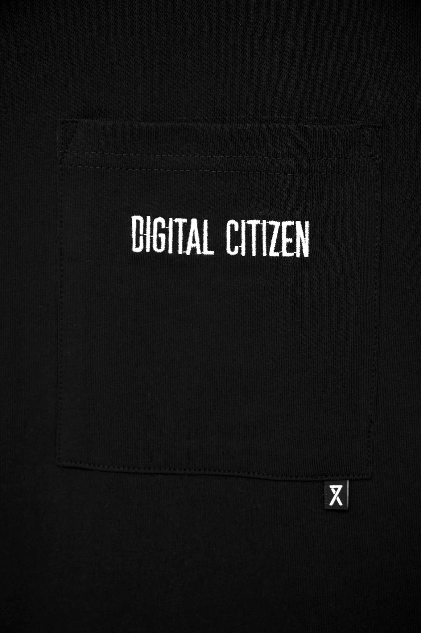 Áo Thun Trẻ Em Phối Túi Thêu Typo Digital Citizen KTS 3198 -
