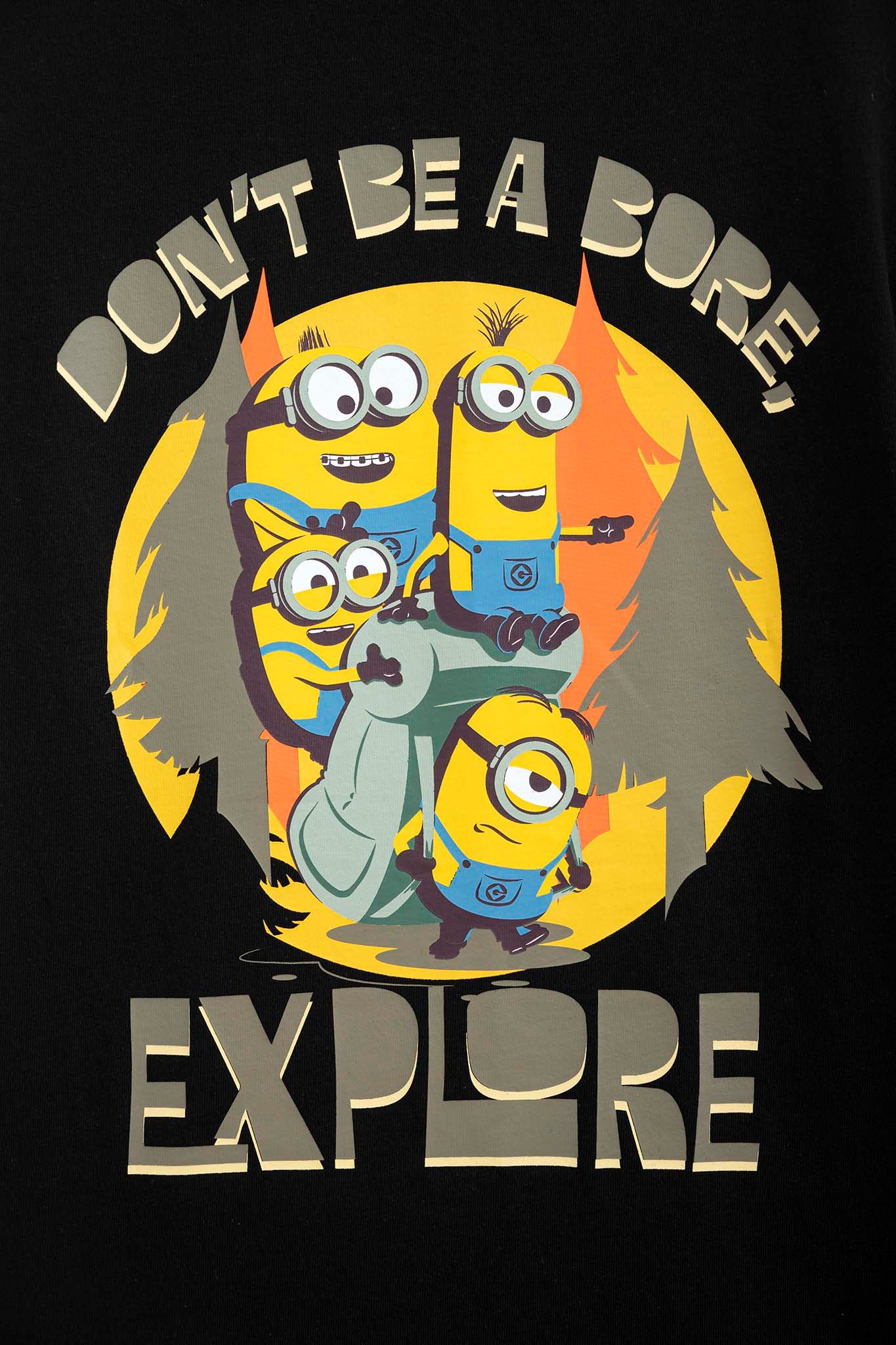 Áo Thun Trẻ Em Relax Fix Minions In Explore KTS 3212 -