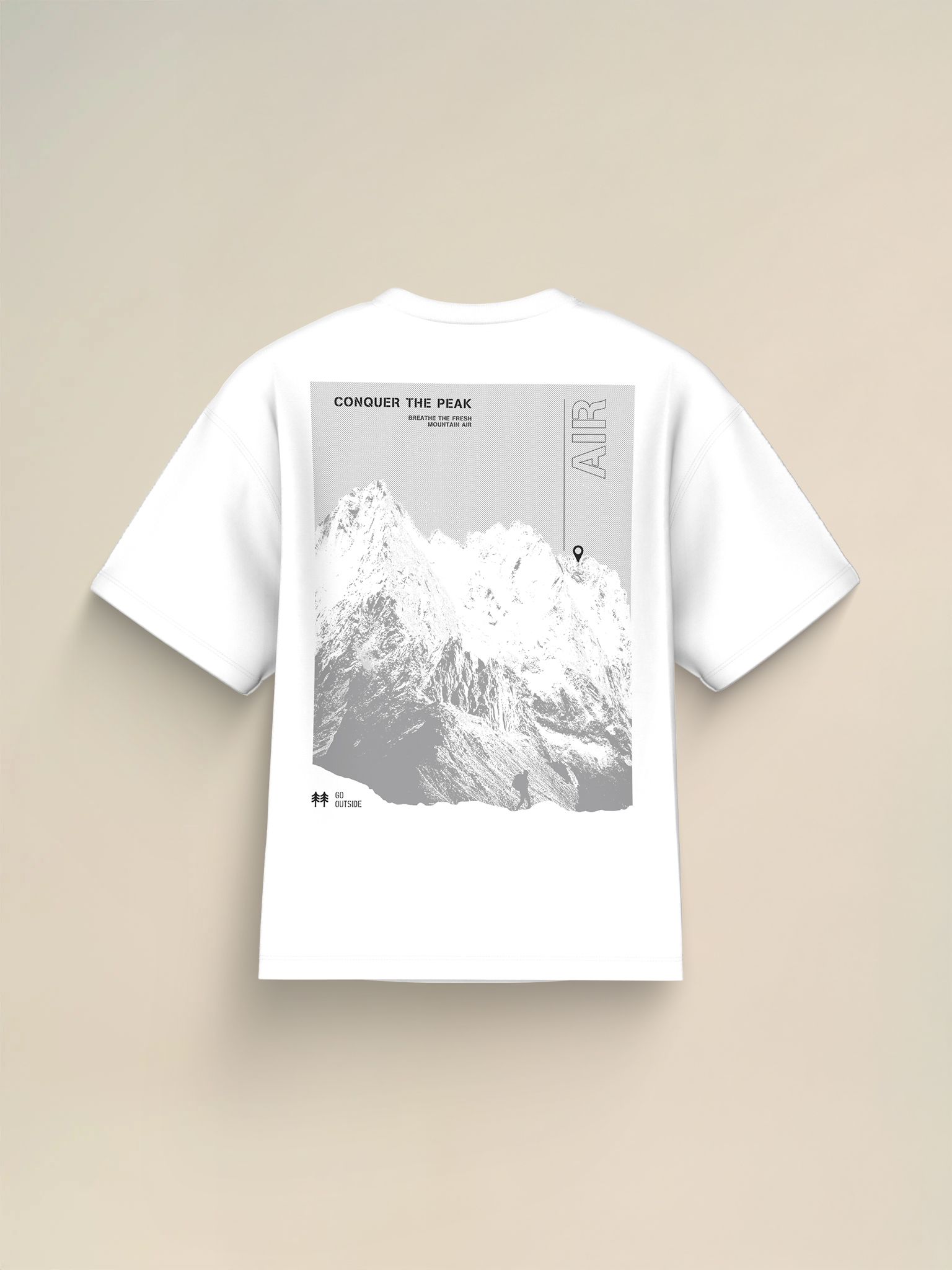 Áo Thun Trẻ Em Regular Graphic Snow Moutain Air KTS 3403