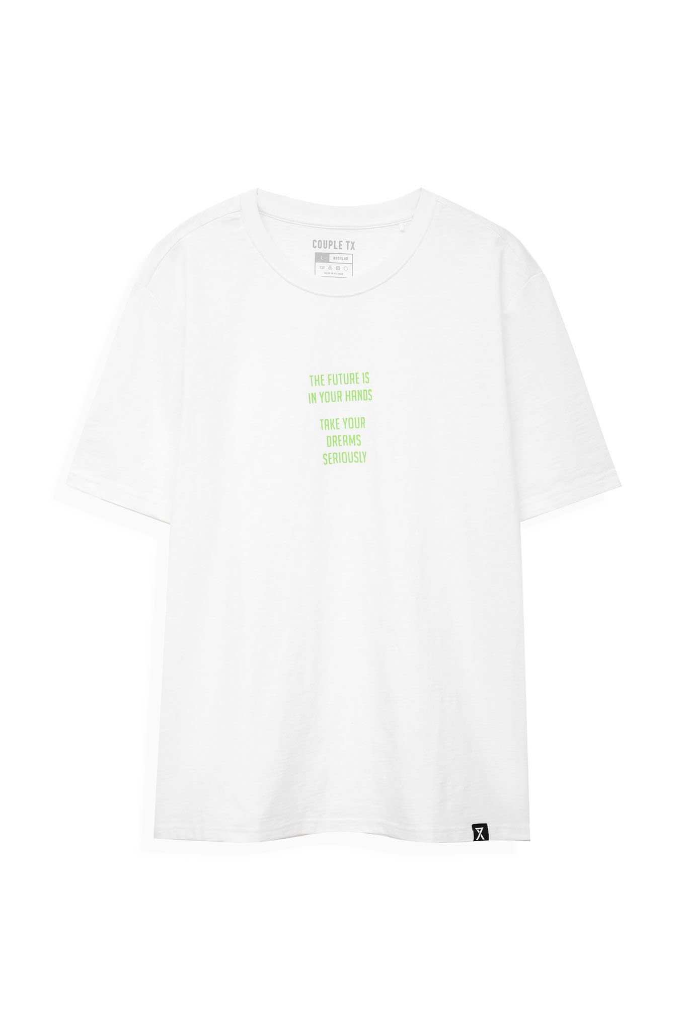 Áo Thun Trẻ Em Regular Fit In Typo Ngực KTS 3199 -