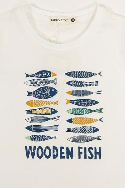 Áo Thun Trẻ Em in Wooden Fish KTS 5051