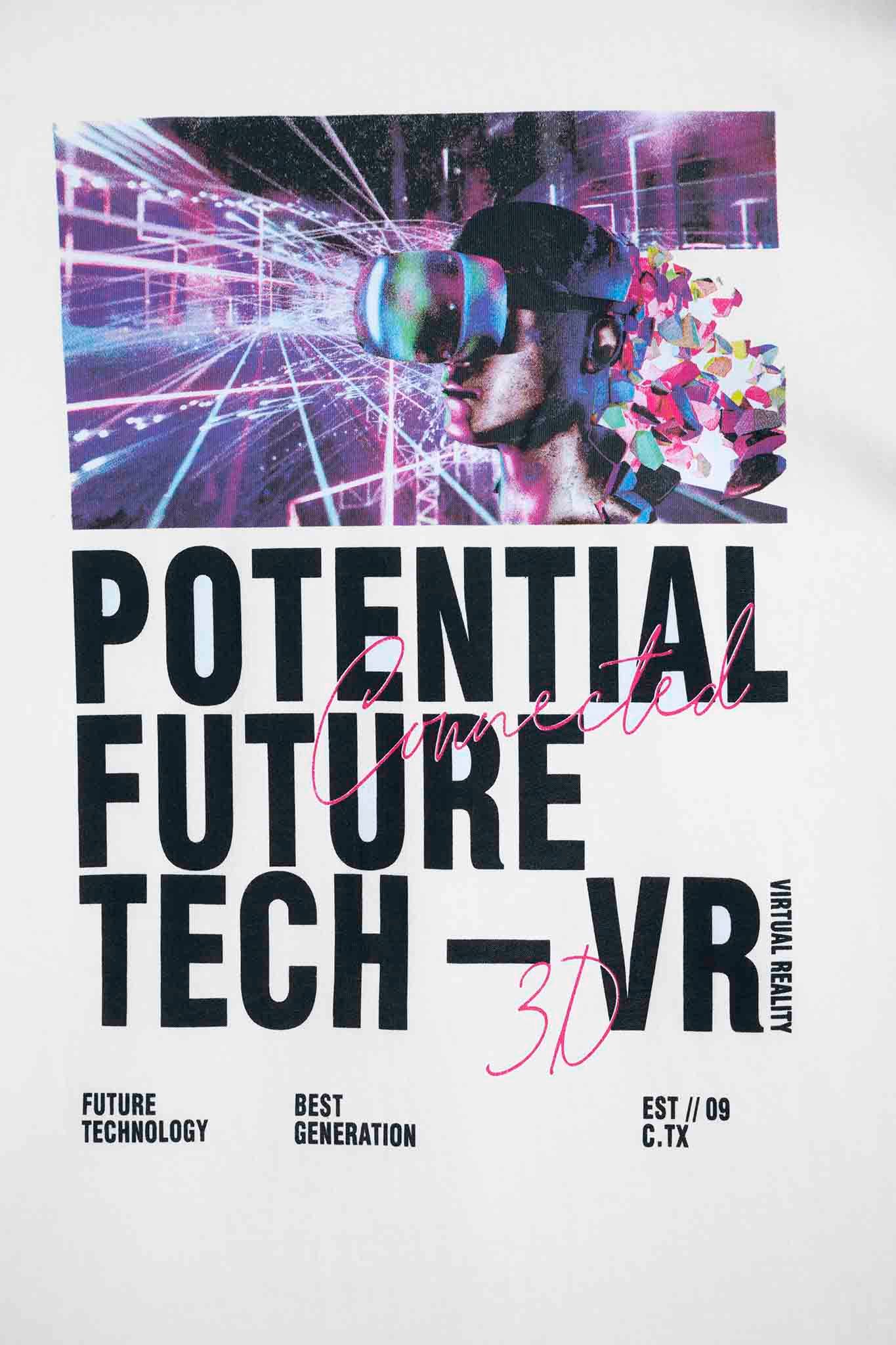 Áo Thun Trẻ Em Regular In Virtual Reality KTS 3223 -